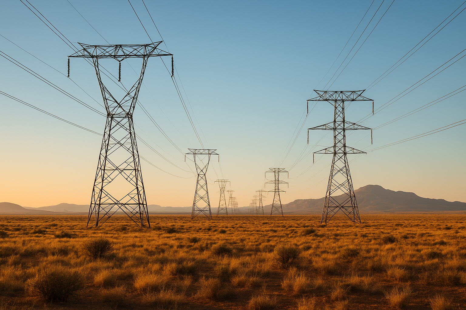 South africa power lines